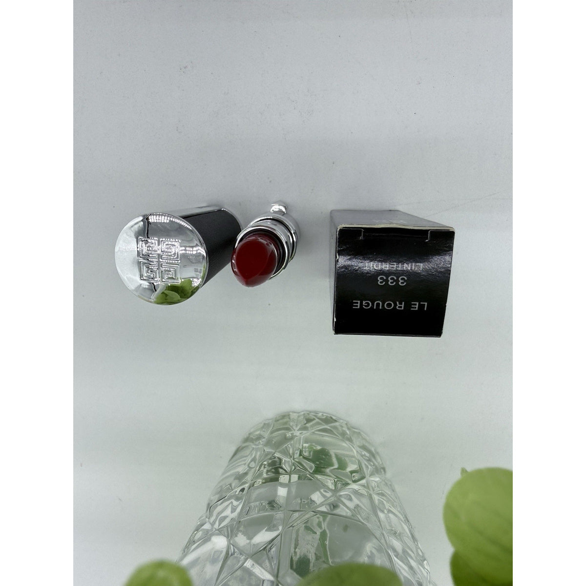 Givenchy Le Rouge Luminous Matte 333 L'Interdit Lipstick 1.5g Travel Size