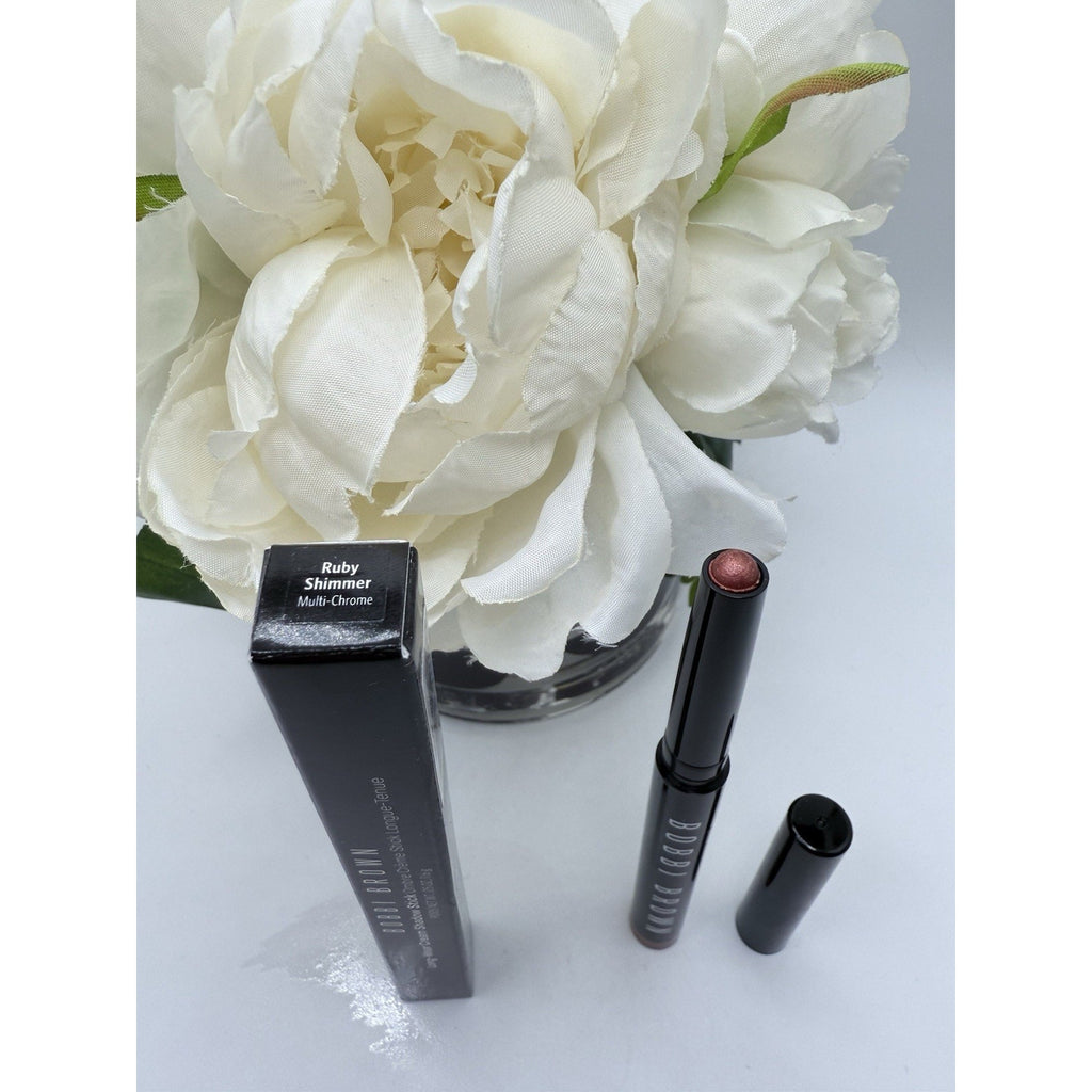 Bobbi Brown Long Wear Cream Shadow Stick Ruby Shimmer .05oz New In Box