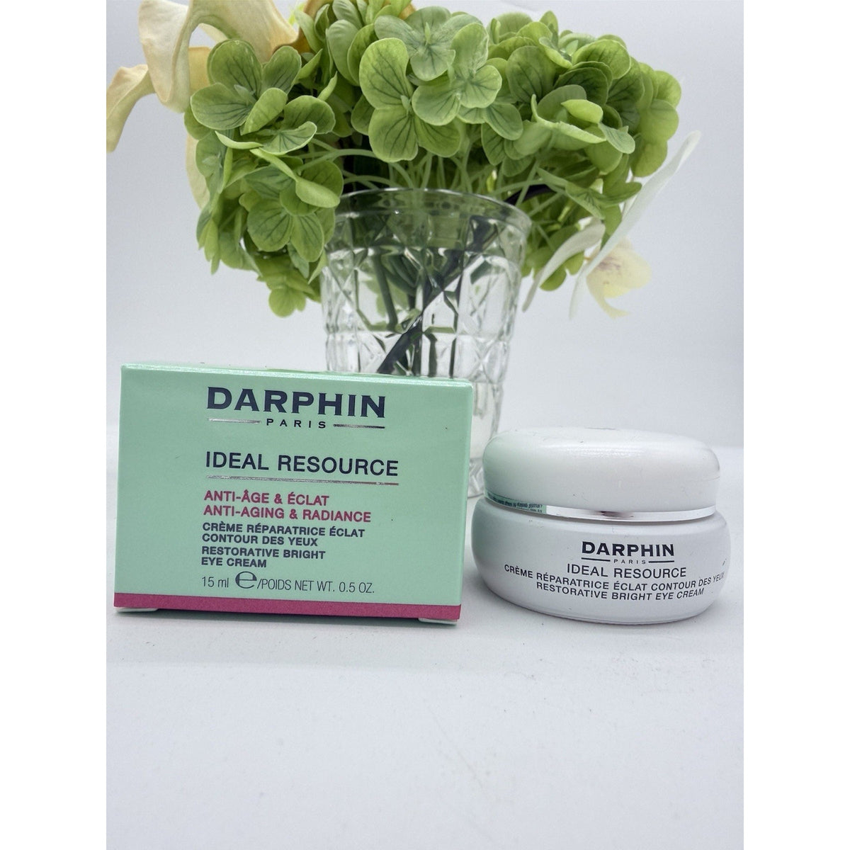 DARPHIN IDEAL RESOURCE RESTORATIVE BRIGHT EYE CREAM 0.5OZ / 15ml