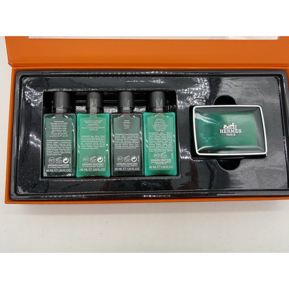 Hermes Eau D'Orange Verte Travel Set Gift Bag Included