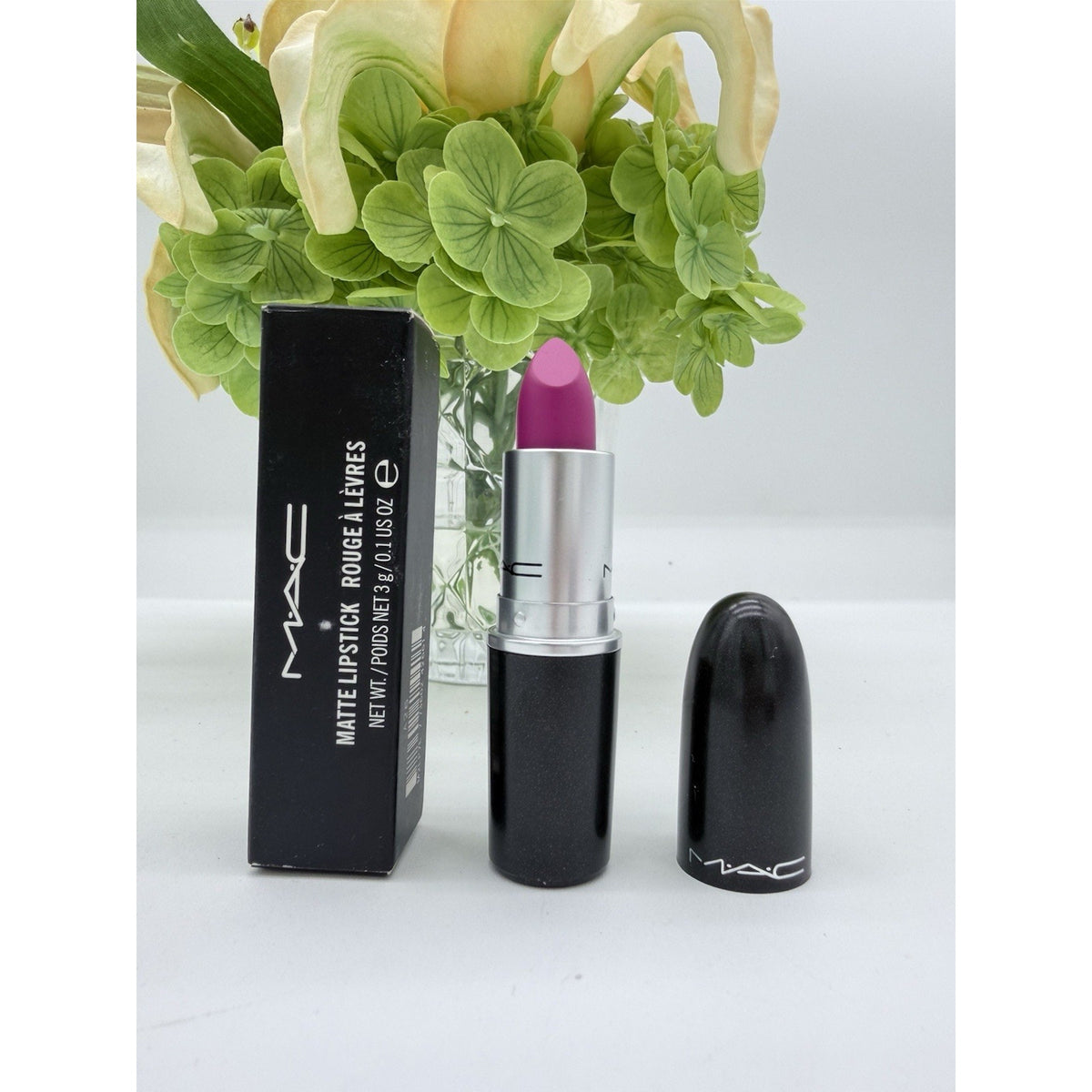 MAC Cosmetics Matte Lipstick Invite Intrigue 0.1 oz / 3g NIB