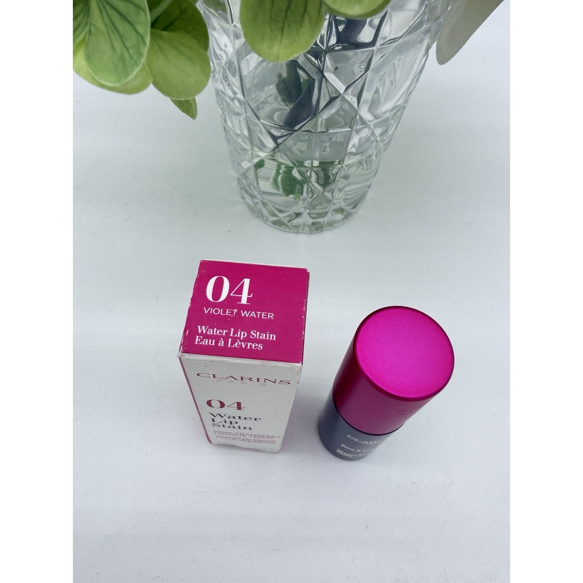 Clarins Water Lip Stain 04 Violet Water 0.2 oz / 7ml