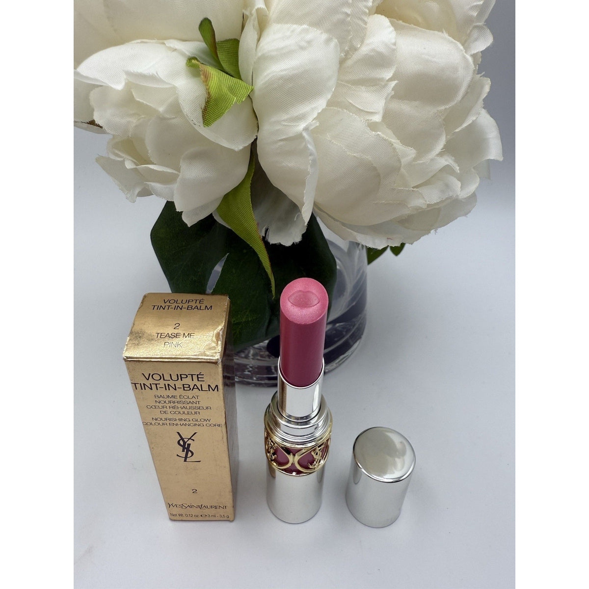 Yves Saint Laurent Volupte Tint In Balm 2 Tease Me Pink 0.12 oz / 3.5 g