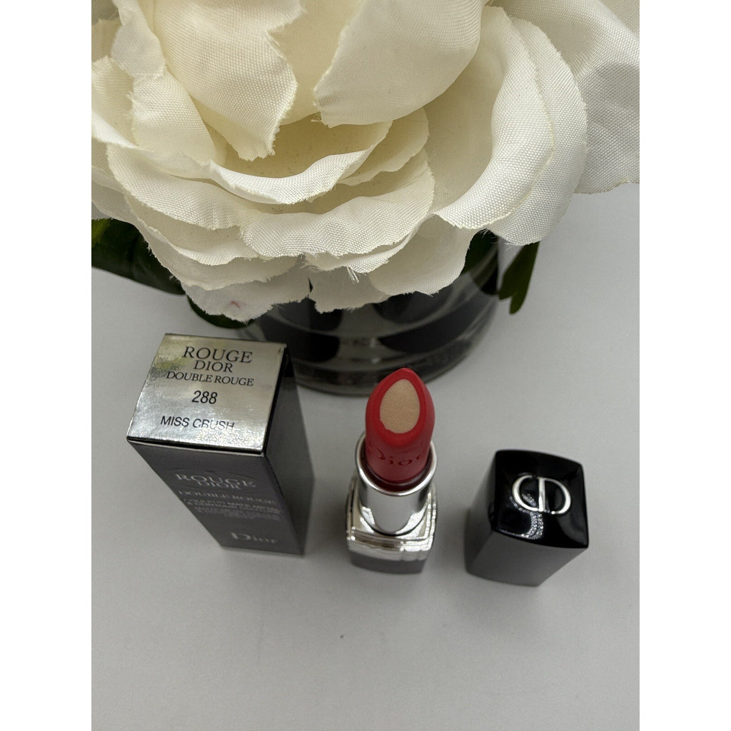 CHRISTIAN DIOR ROUGE DIOR DOUBLE MATTE LIPSTICK # 288 MISS CRUSH 3.5g / .12oz