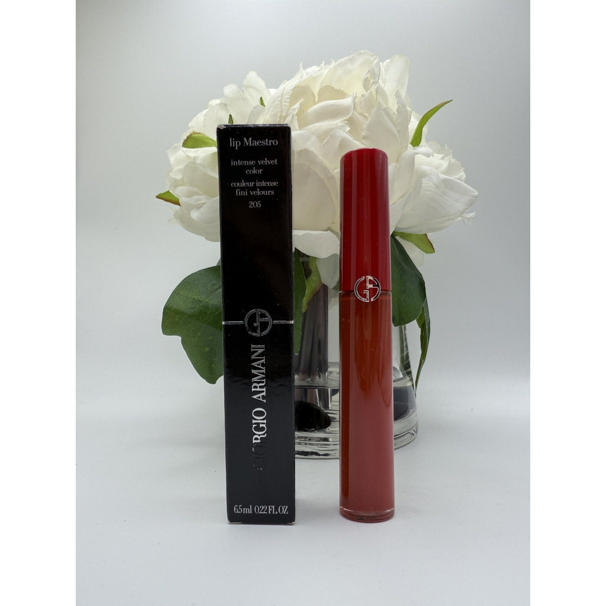 Giorgio Armani Lip Maestro Intense Velvet Color 205 6.5ml .22floz