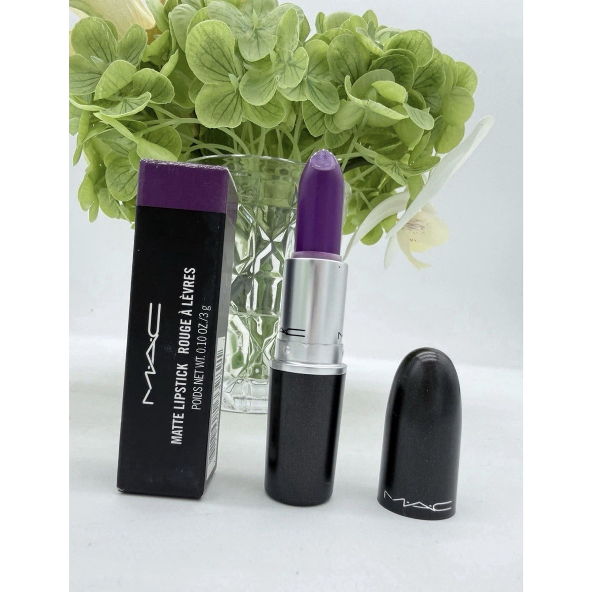 MAC Lipstick 604 Heroine Matte Full Size 3g New Authentic