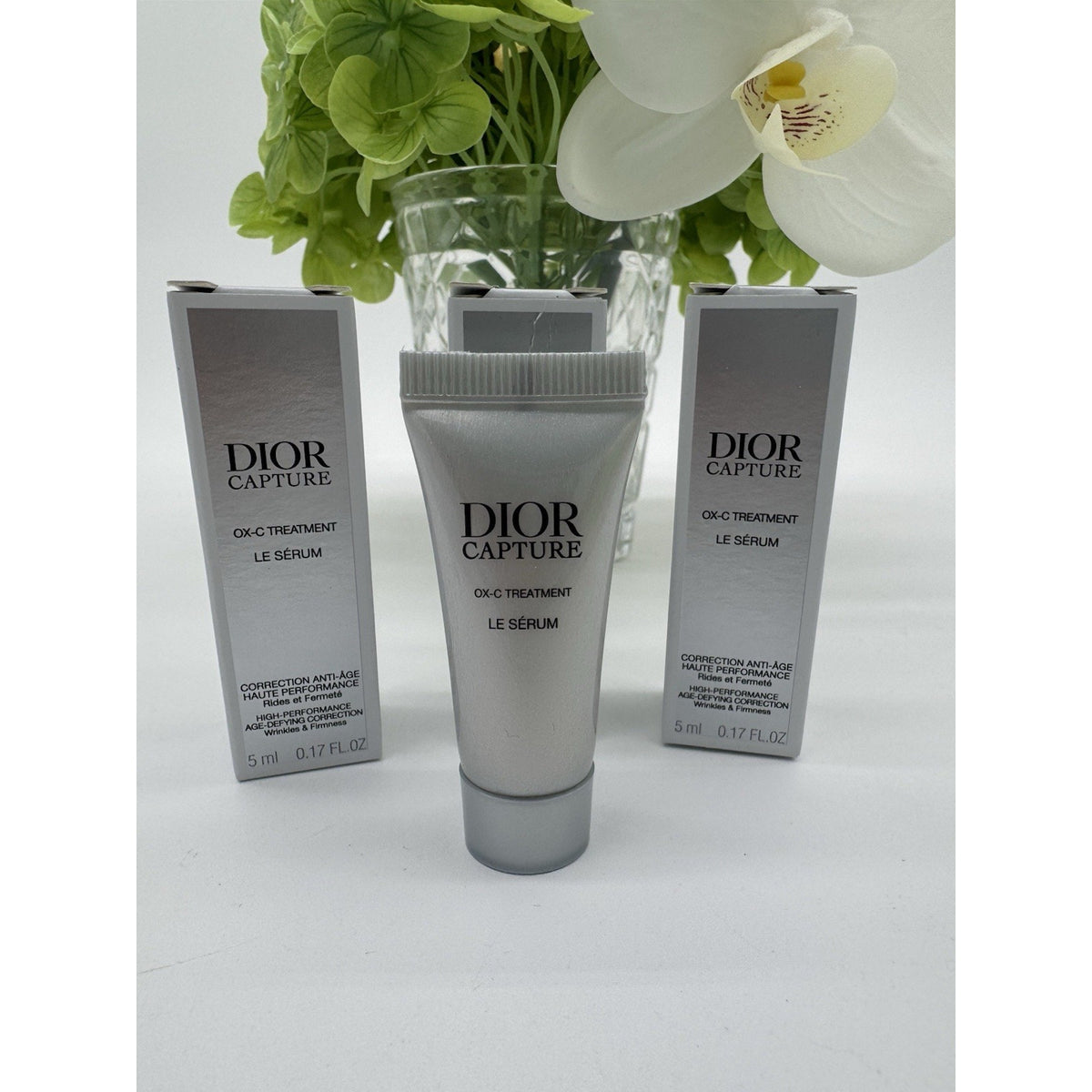 Dior Capture OX-C Treatment Le Serum Face & Neck Serum Set of 3 x 5ml