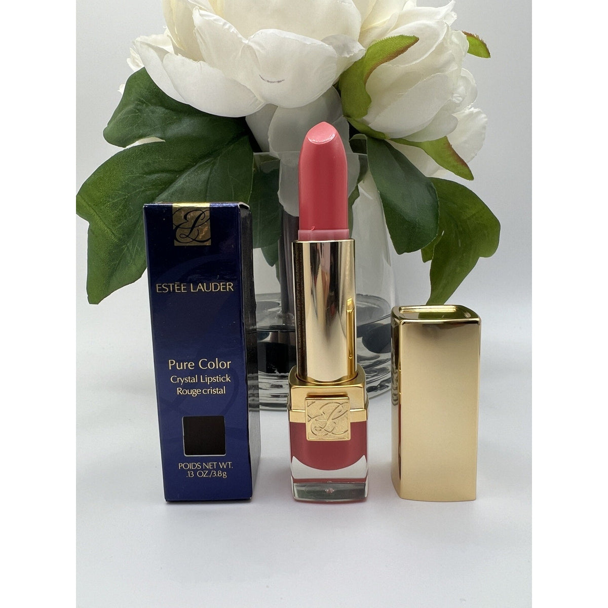 Estee Lauder Pure Color Crystal Lipstick Rouge Cristal C9 Crystal Blossom Creme