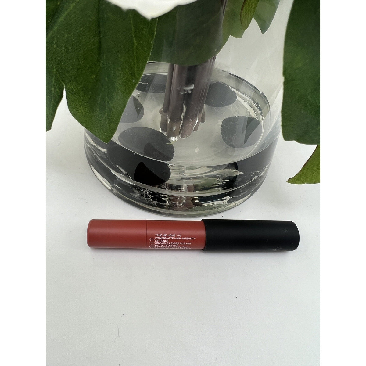 NARS Powermatte High Intensity Lip Pencil #170 Take Me Home-tan Rose .05oz/1.6g