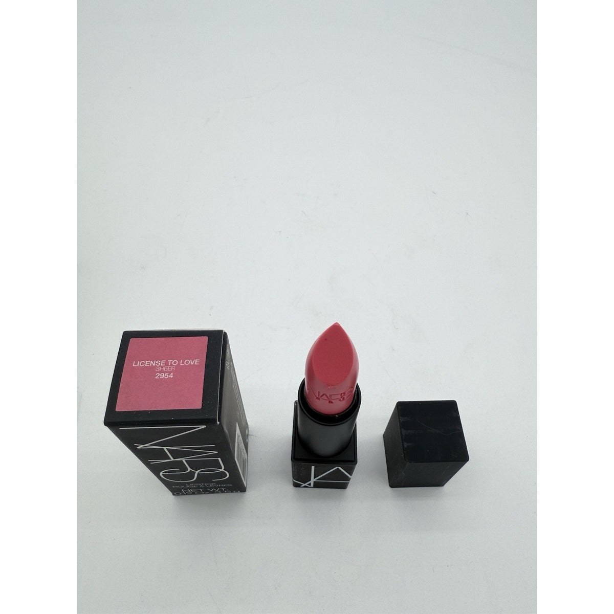 Nars Sheer Lipstick LICENSE TO LOVE .12 oz NIB! DISCONTINUED