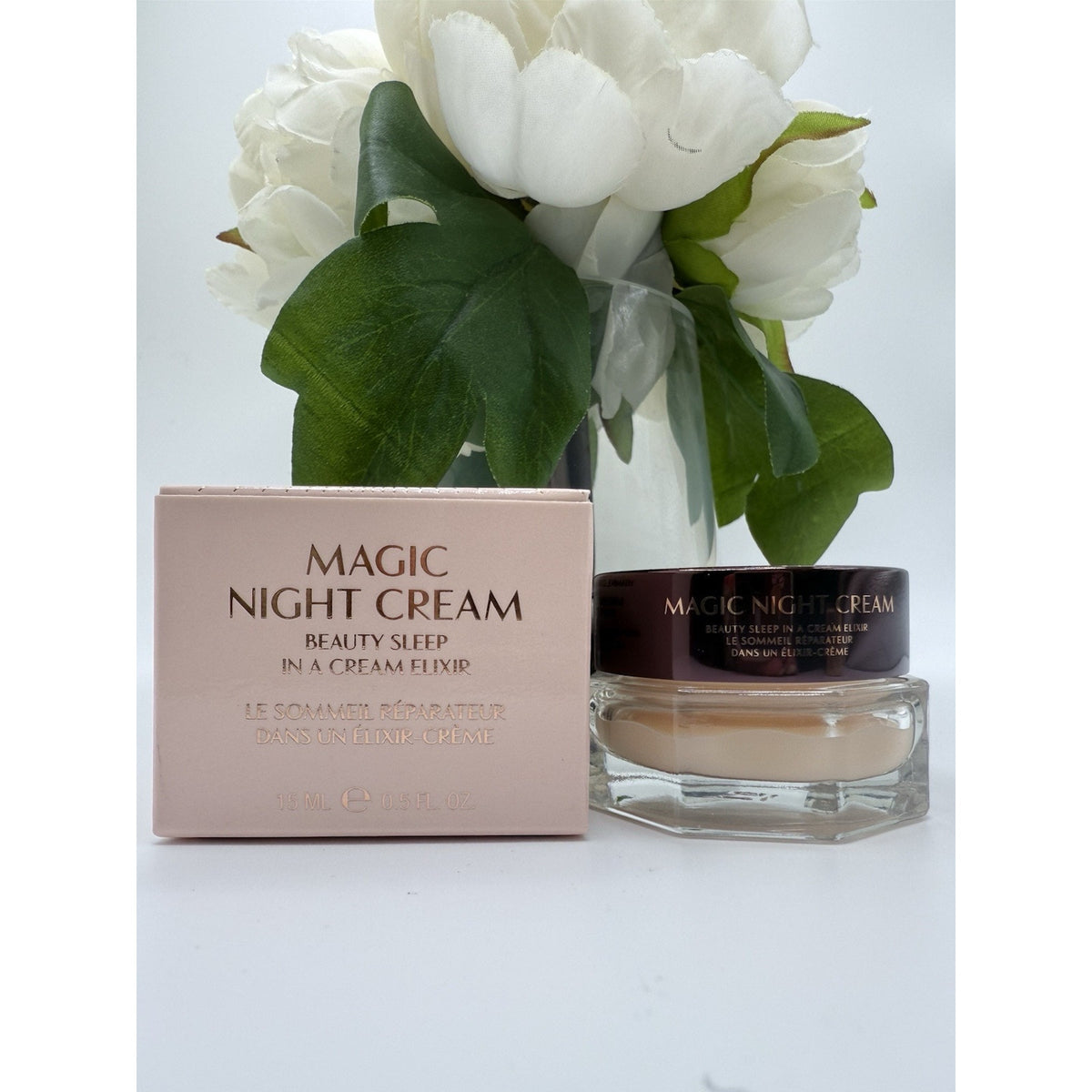 Charlotte Tilbury Magic Night Cream Beauty Sleep In A Cream Elixir 15ml / 0.5 Oz
