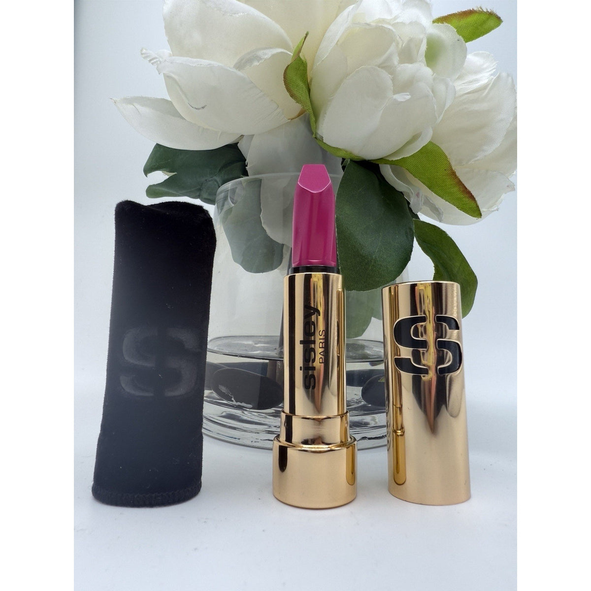 Sisley hydrating long lasting lipstick L31 Hot Pink 0.1 oz / 3.4 g Full Size