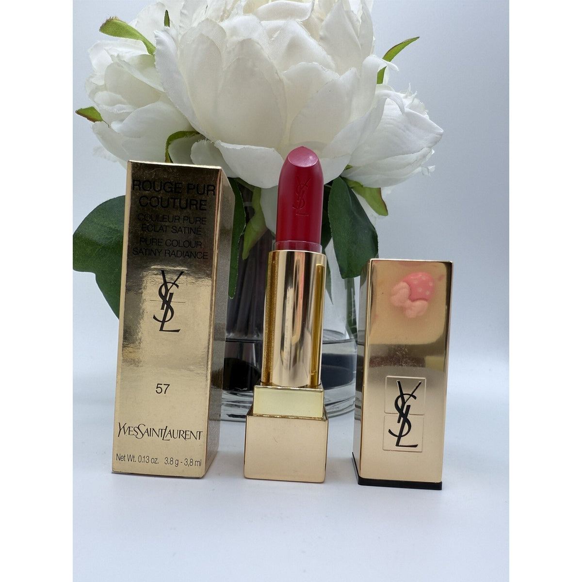 YSL Yves Saint Laurent Rouge Pur Couture Lipstick 57 Pink Rhapsody