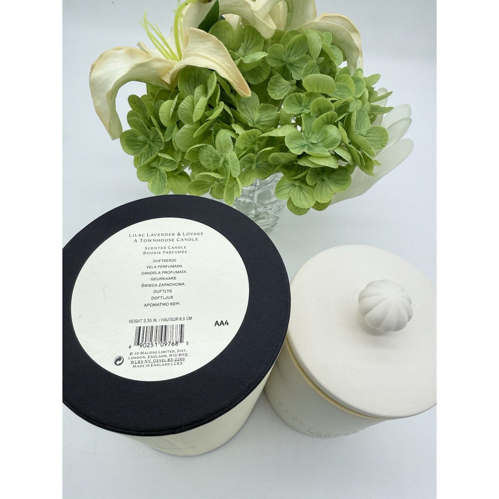 Jo Malone Lilac Lavender Lovage Perfume Scented Candle Gift Box 3.35in