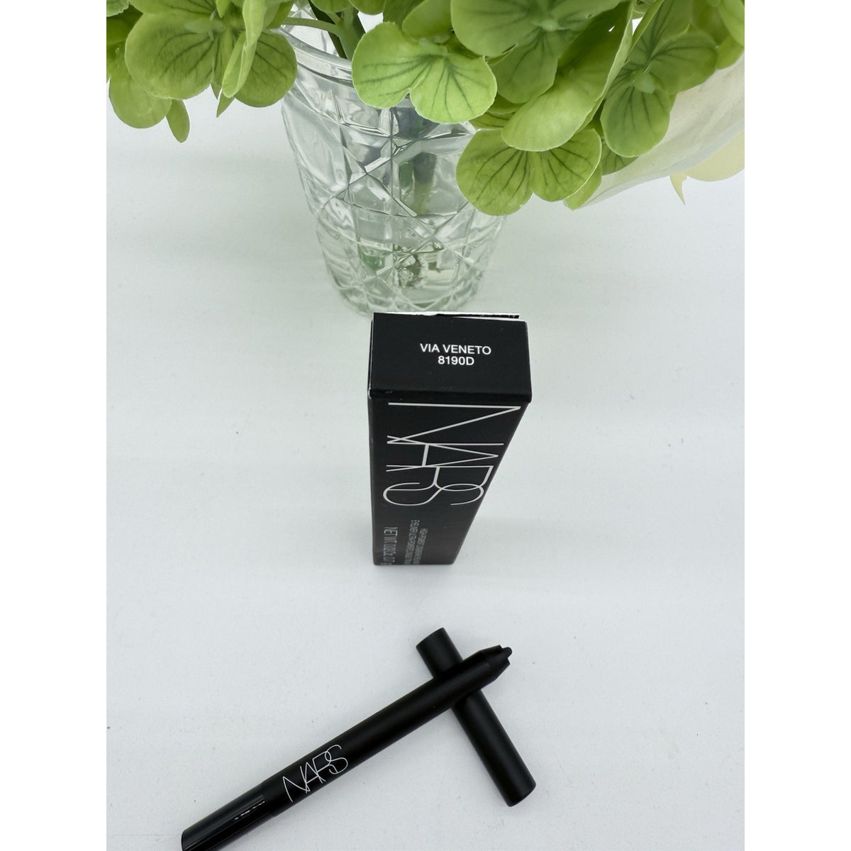 NARS High Pigment Longwear Eyeliner VIA VENETO Black .02oz Travel Mini Size