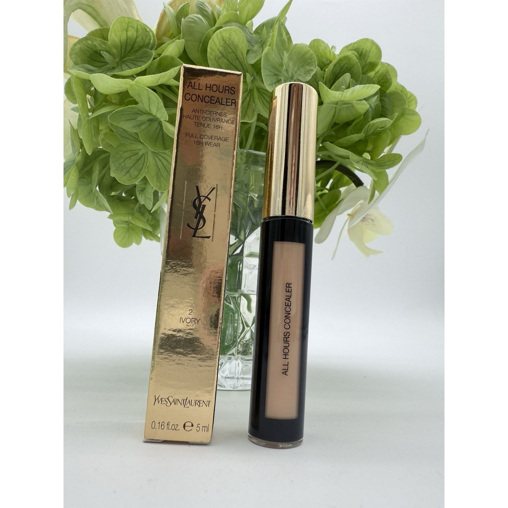 Yves Saint Laurent YSL All Hours Concealer Full Coverage 16H Wear 2 Ivory .16oz