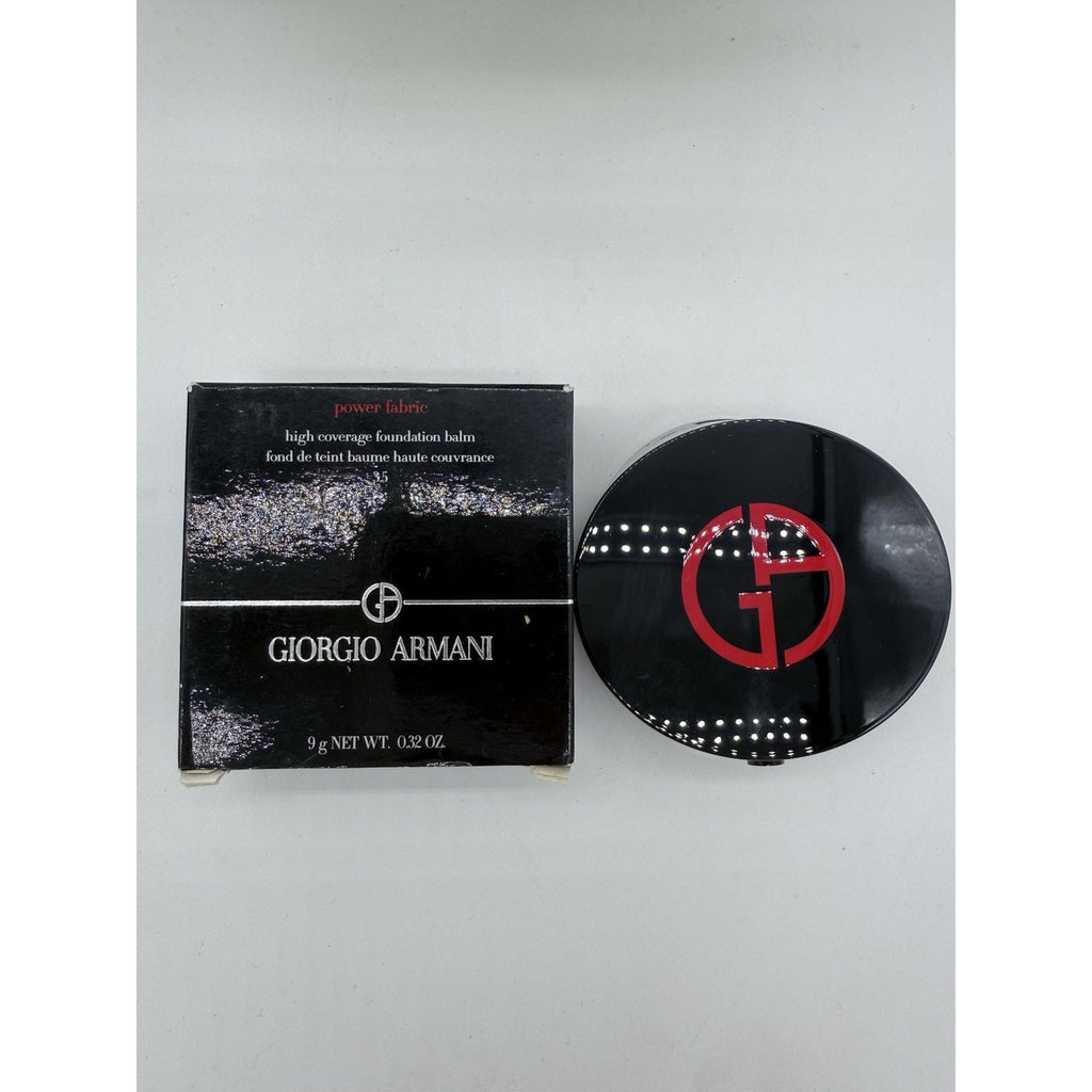 Giorgio Armani Power Fabric High Coverage Foundation Balm Shade #3.5 NIB