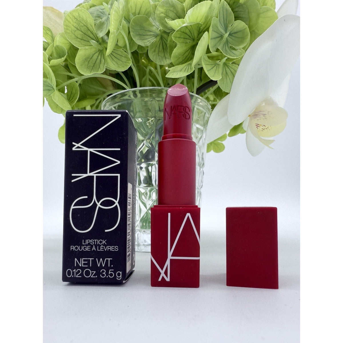 NARS Lipstick JUNGLE RED Satin 0.12oz