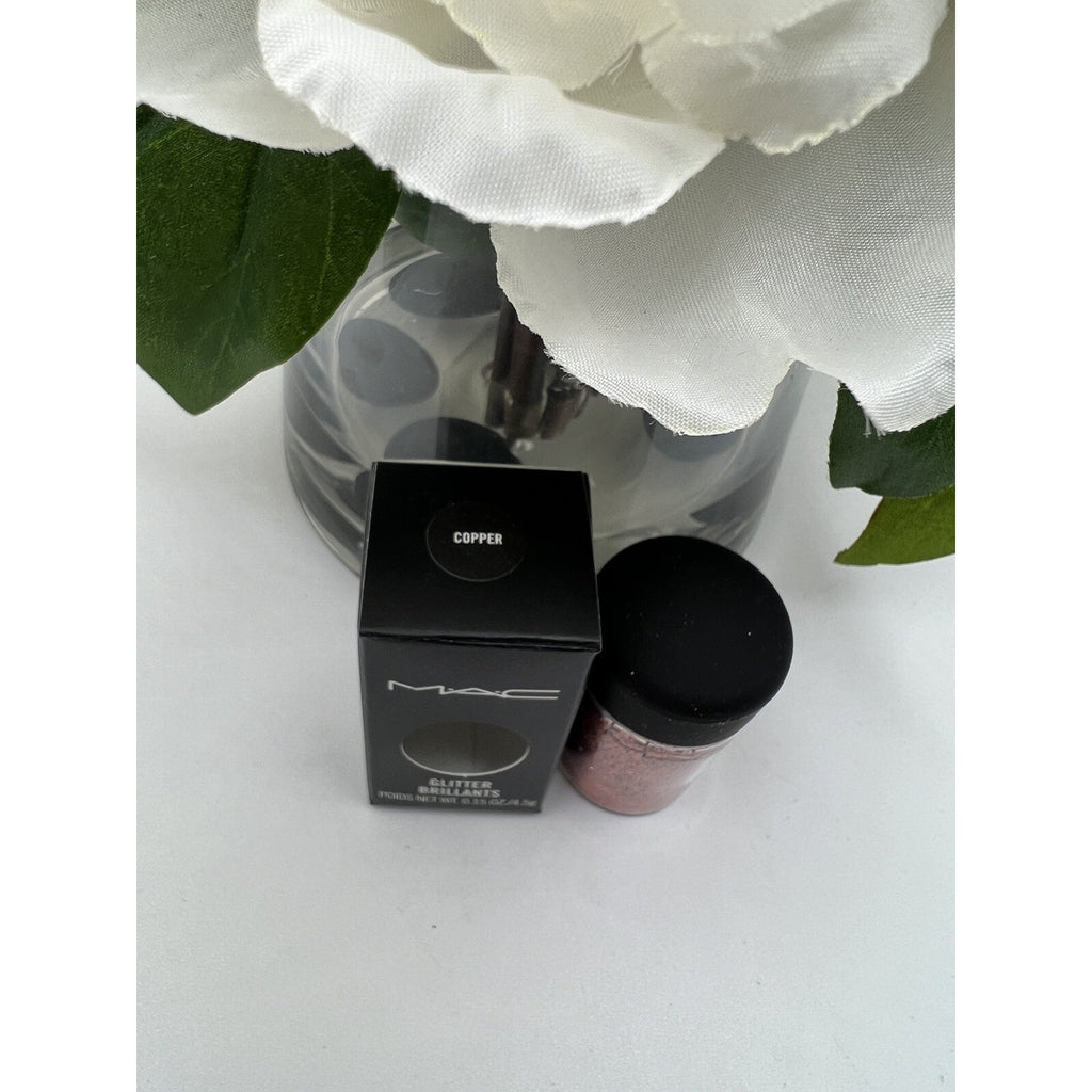 MAC Glitter Brilliants Pigment Eye Shadow - Copper Full Size 0.15oz/4.5g