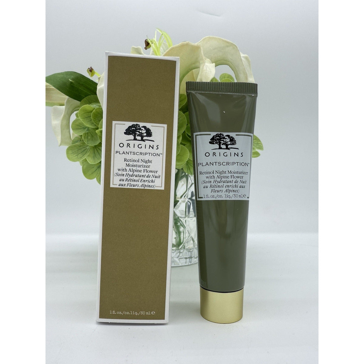 Origins Plantscription Retinol Night Moisturizer With Alpine Flower 1oz/30ml $84