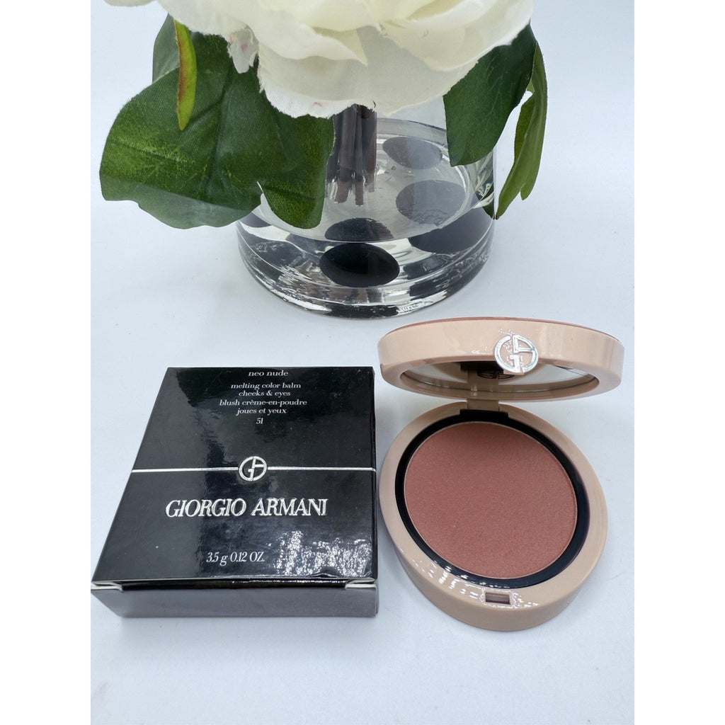 Giorgio Armani Neo Nude Melting Color Balm For Cheeks & Eyes Blush Shadow - 51