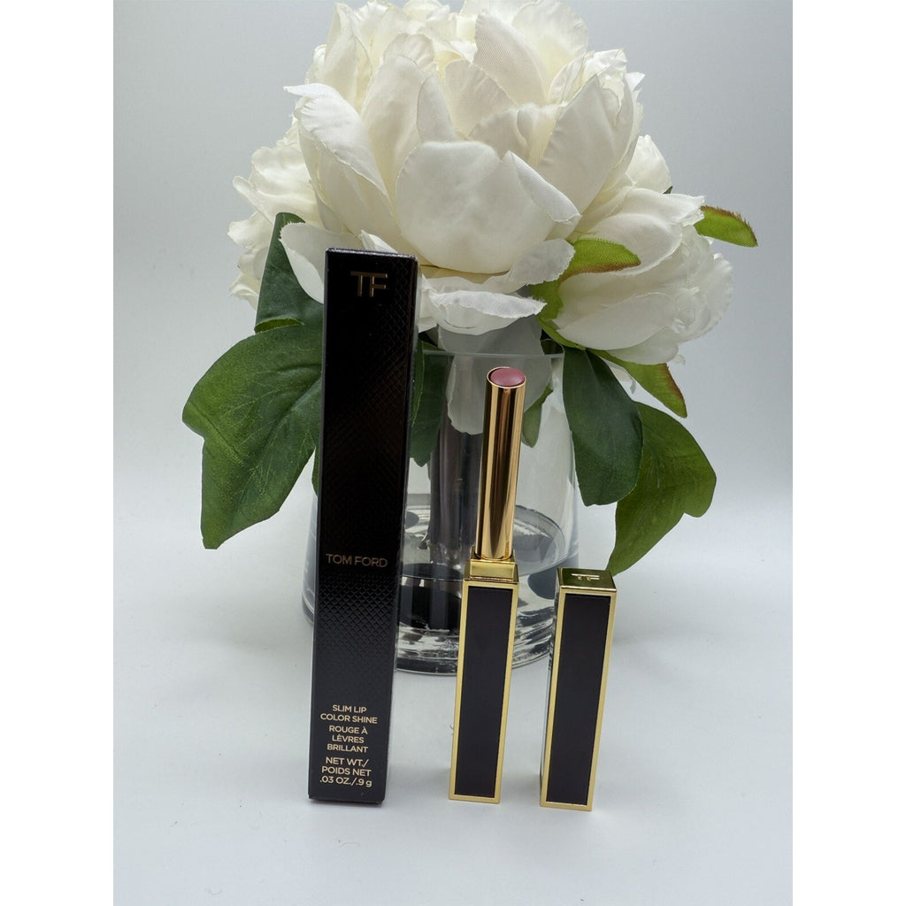 Tom Ford Slim Lip Color Shine Lipstick 153 Velvet Tux .03oz/.9g NIB