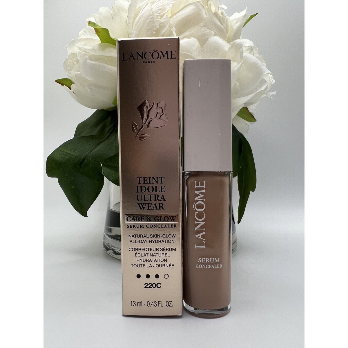 Lancome Teint Idole Ultra Wear Serum Concealer 220C Full Size .43 fl oz / 13ml