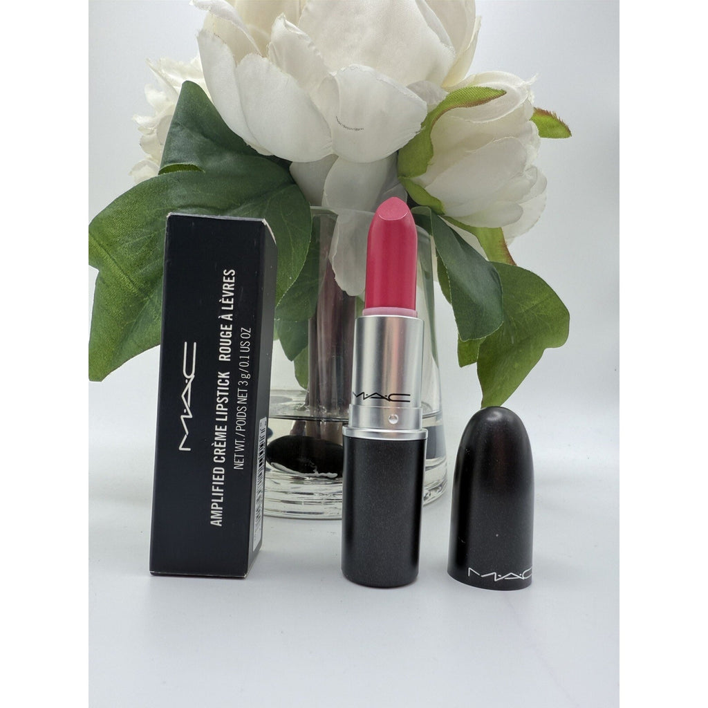 MAC Amplified Creme Lipstick Impassioned 0.1 oz /3g New