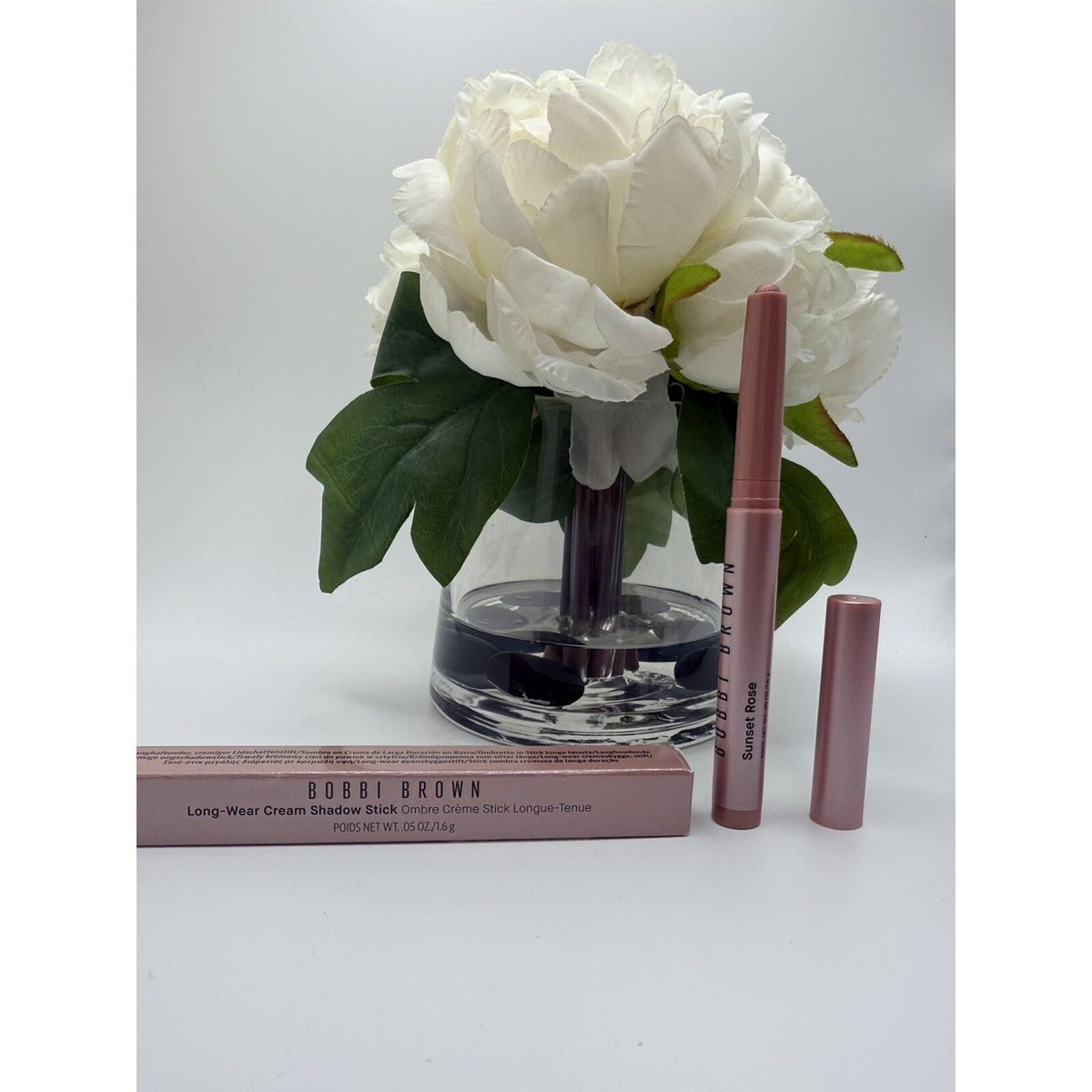 Bobbi Brown Long-Wear Cream Shadow Stick SUNSET ROSE Multi-Chrome - 0.05 oz/1.6g