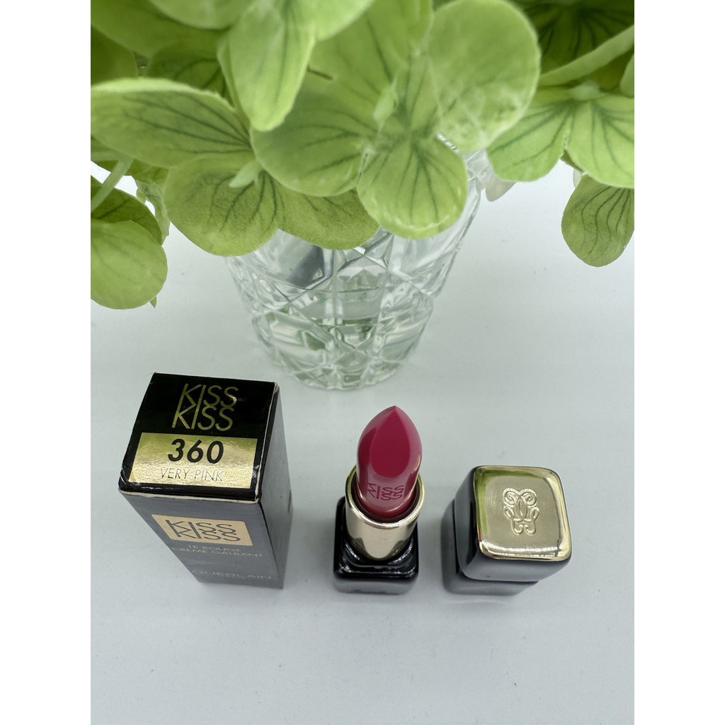 GUERLAIN KISS KISS CREAMY SHAPING LIP COLOUR 3.5 G/0.12 OZ. #360 - VERY PINK