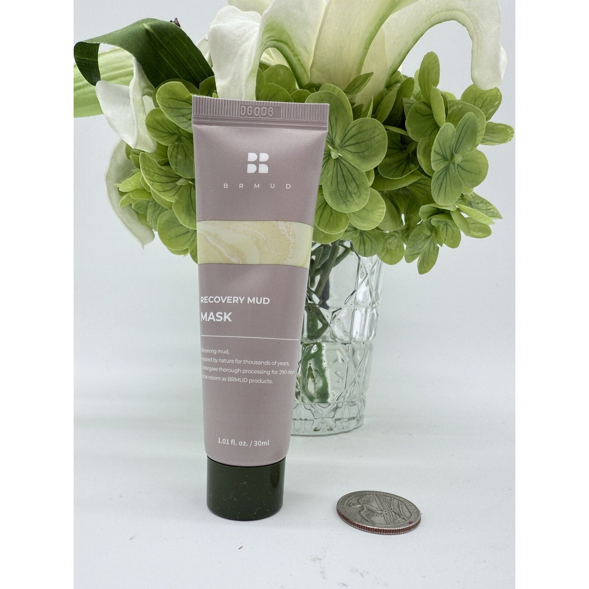BRMUD Recovery Mud Mask Travel Size 1.01 Oz / 30ml Exp 07/27
