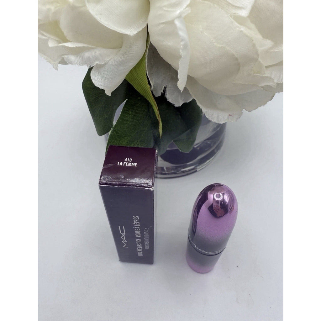 MAC Lipstick Love Me 410 La Femme 0.1 oz / 3g Full Size New