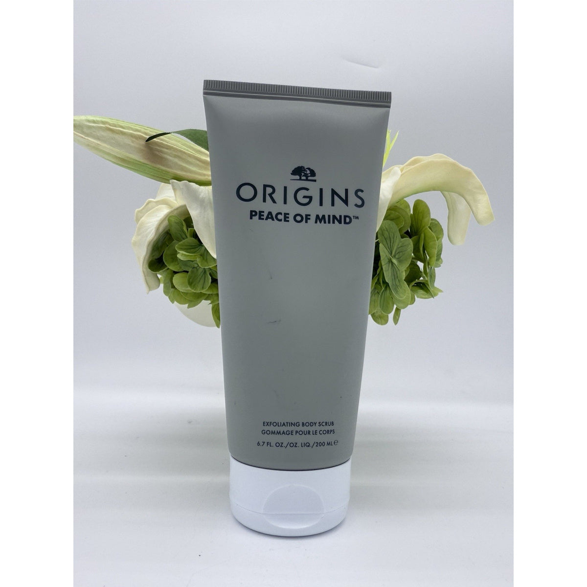 Origins Peace Of Mind Exfoliating Body Scrub 6.7 Oz /200ml