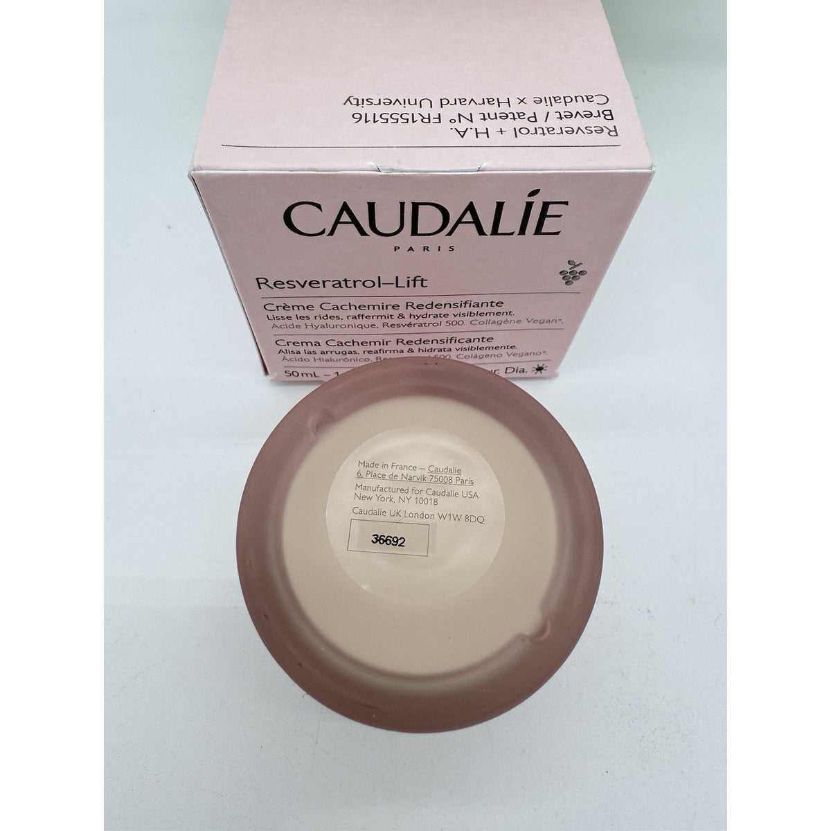 Caudalie Resveratrol Lift Firming Cashmere Cream 1.6 oz / 50 ml Face Cream