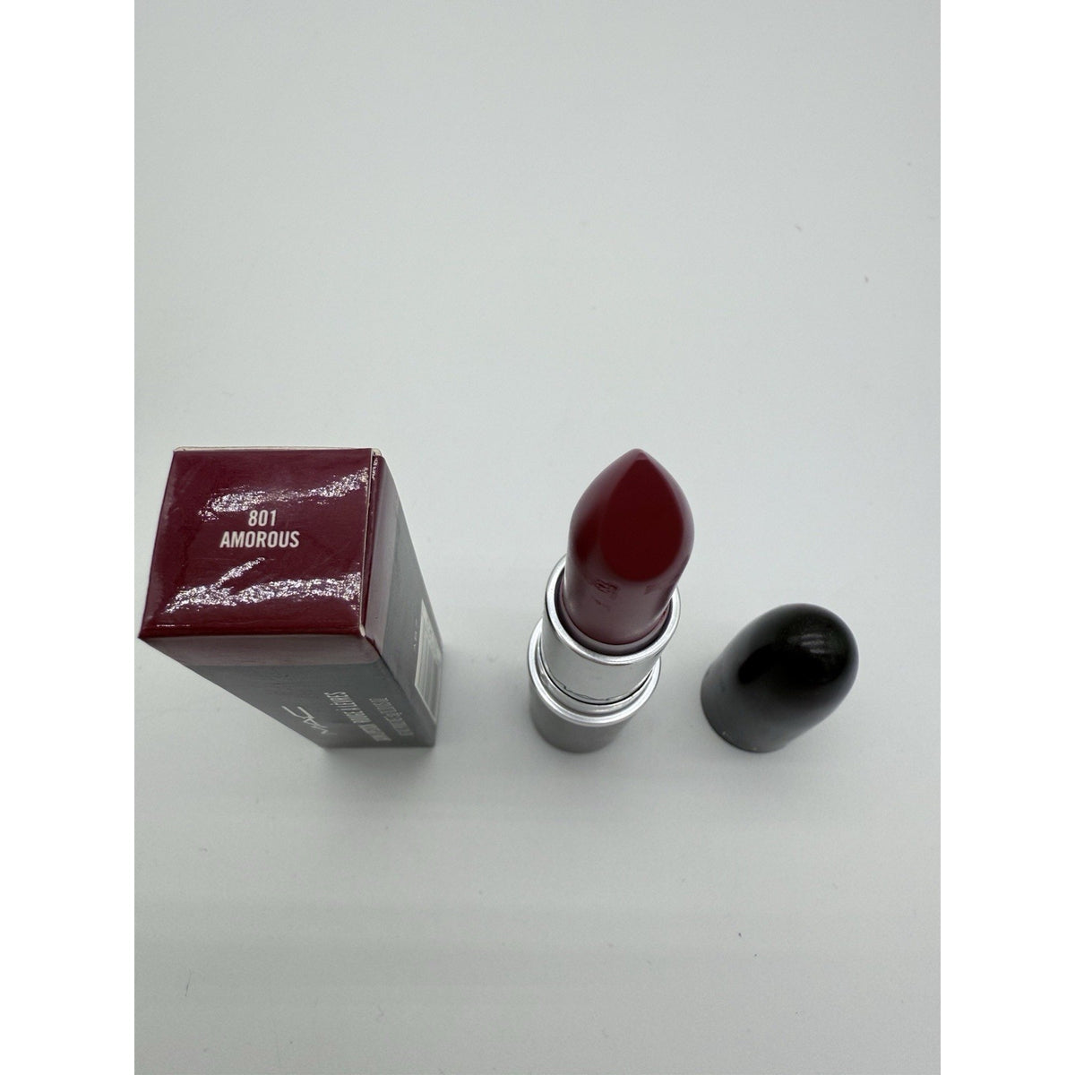 MAC Satin Lipstick Amorous 801 3g/.10 oz New In Box
