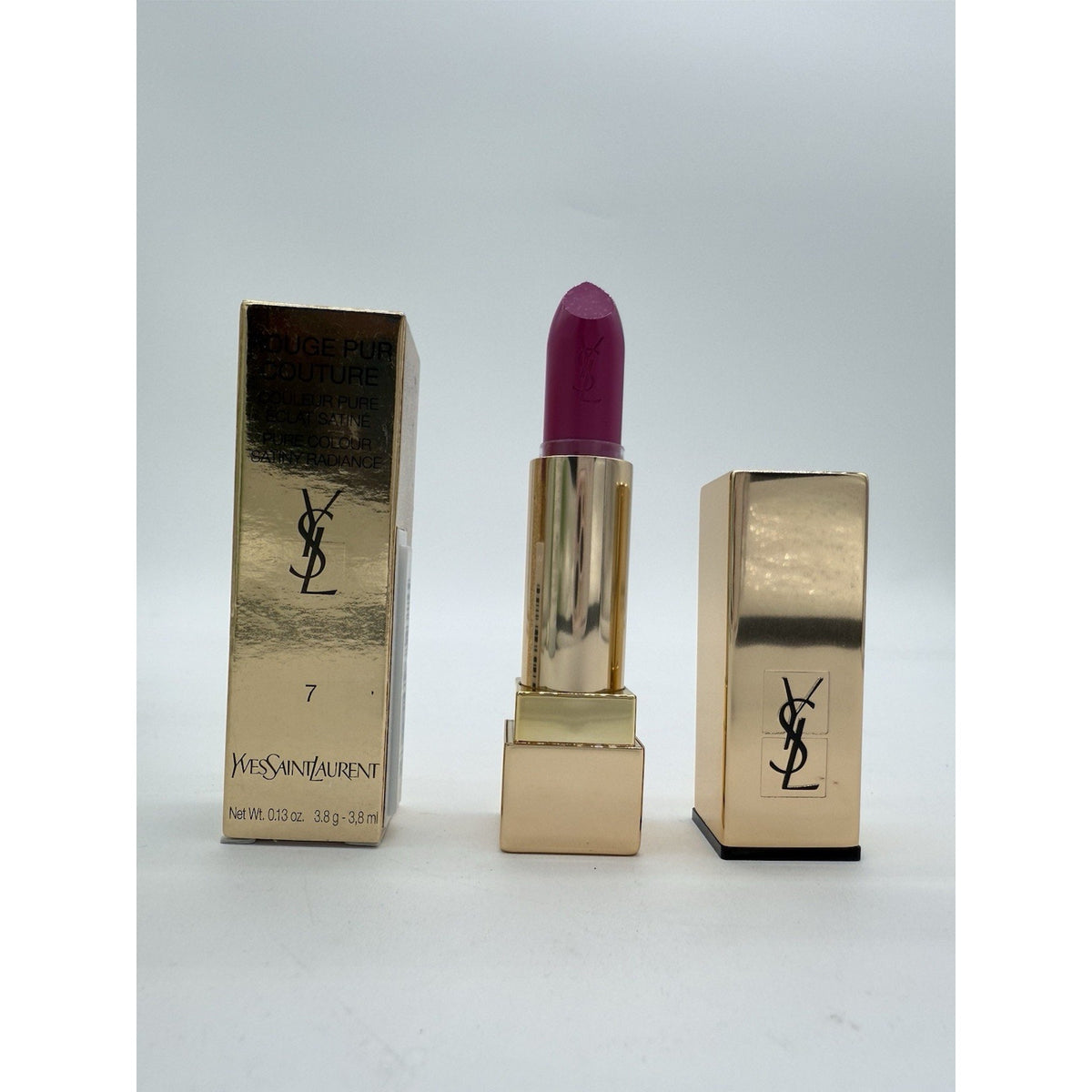 Yves Saint Laurent Rouge Pur Couture Lipstick 7 Le Fuchsia 3.8g / 0.13oz