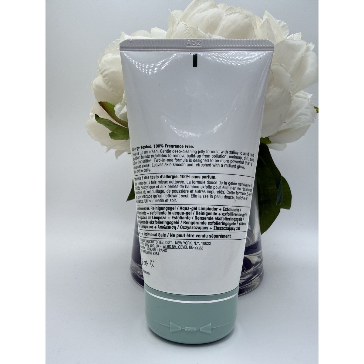 CLINIQUE All About Clean 2-In-1 Cleansing + Exfoliating Jelly 5oz / 150ml