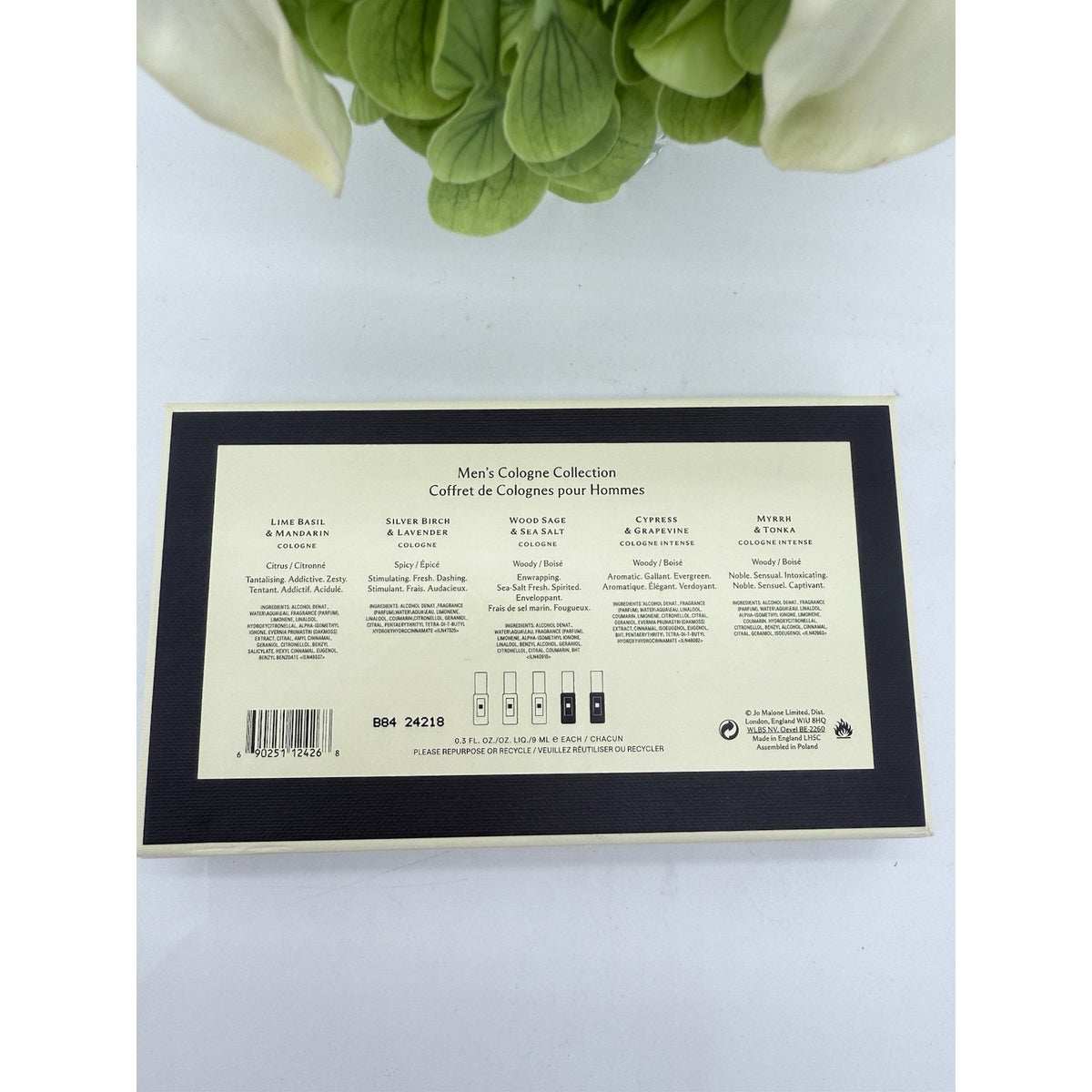 Jo Malone Men's 5-Pc. Cologne Collection Gift Travel Set 0.3oz / 9ml Each
