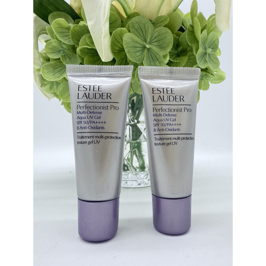 2 Estee Lauder Perfectionist Pro Multi-Defense Aqua UV Gel SPF 50 - .5oz Each