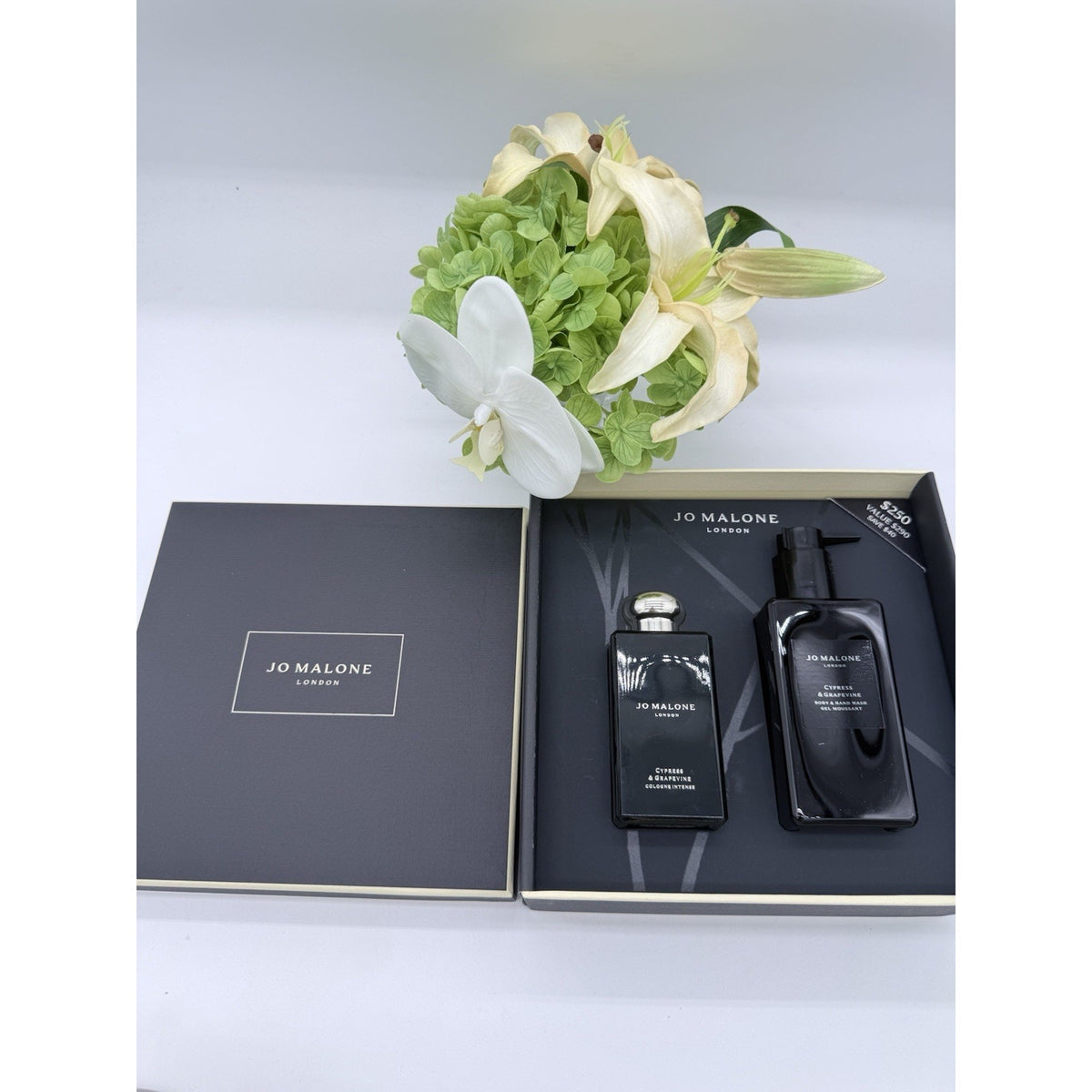 Jo Malone Cypress Grapevine & Cologne Intense 3.4oz & Hand & Body Wash Gift Set