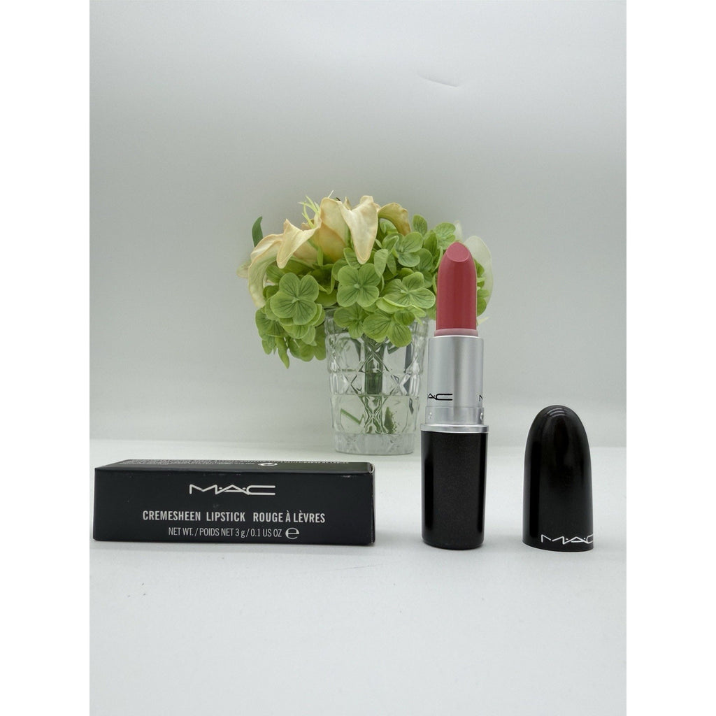 Mac CremeSheen Lipstick CORAL BLISS New In Box Full Size 3g / .1oz