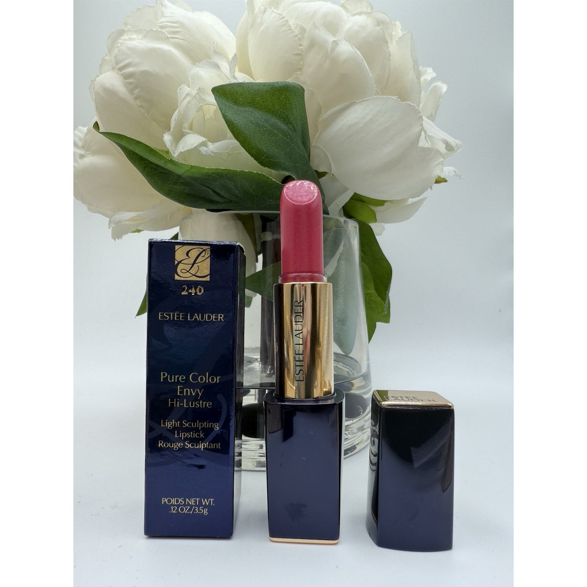 Estee Lauder Pure Color Envy Sculpting Lipstick 240 Blush Tease .12oz /3.5g