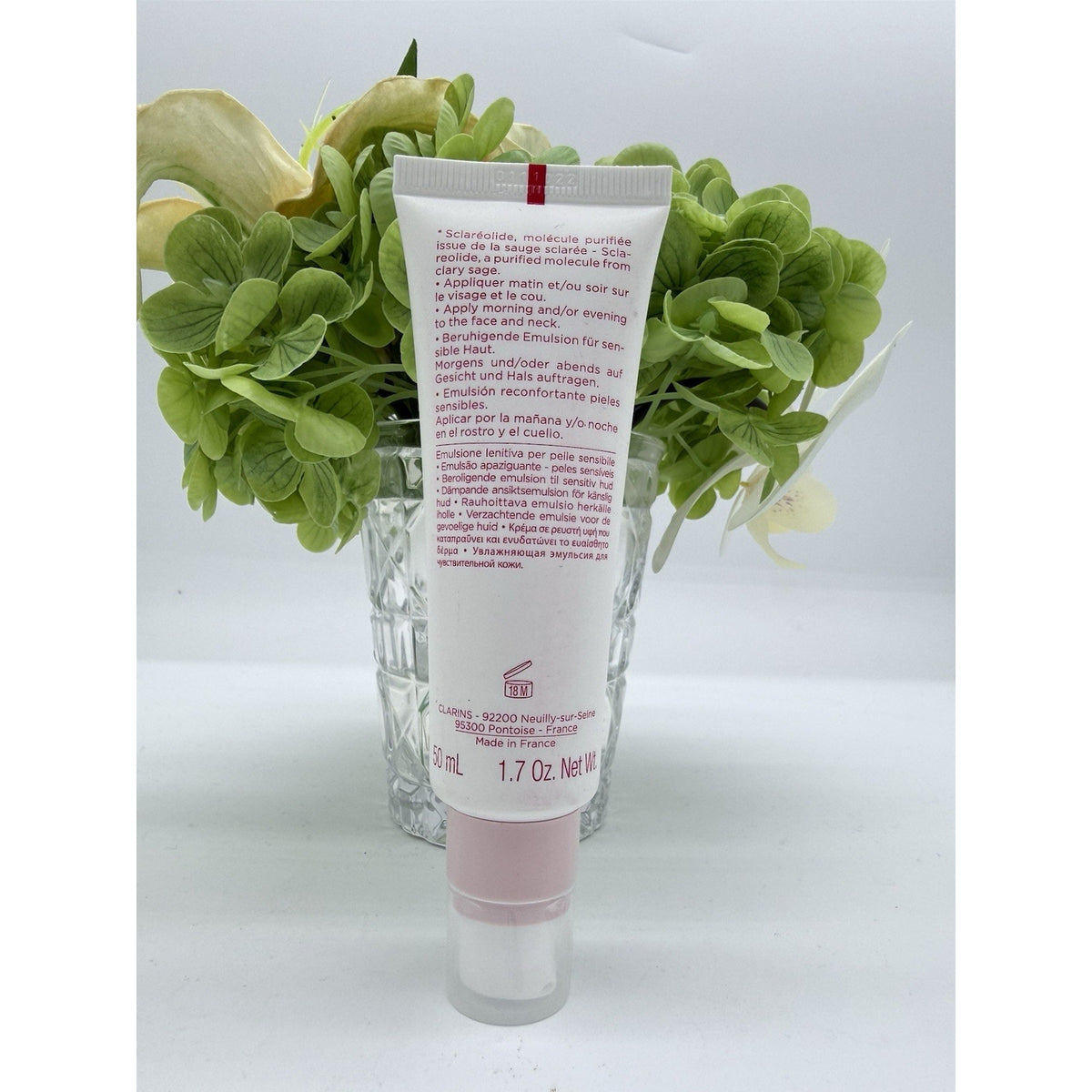 Clarins Calm Essentiel Soothing Emulsion 1.7 oz / 50ml New Without Box