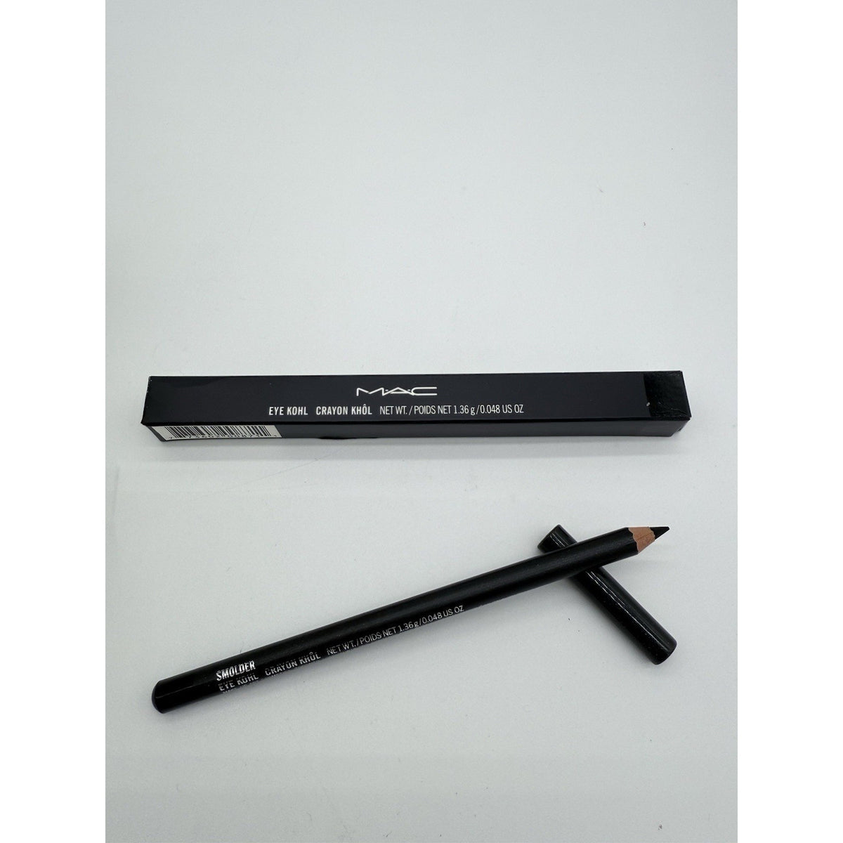 MAC Eye Kohl Eyeliner Pencil SMOLDER 0.048 oz / 1.36 g Full Size/NIB