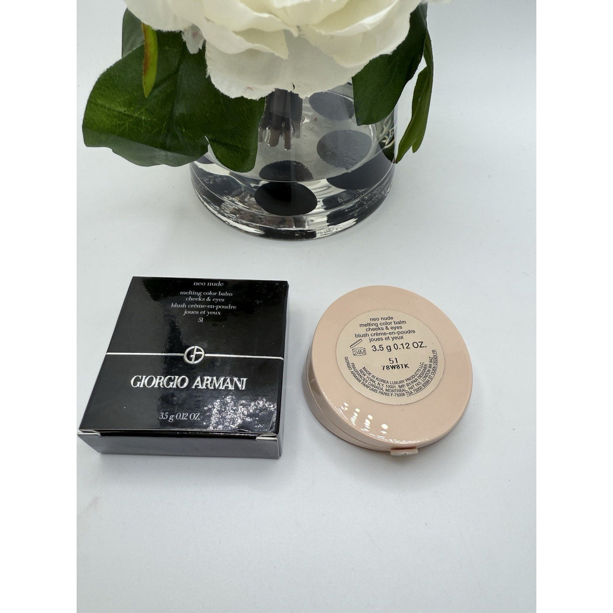 Giorgio Armani Neo Nude Melting Color Balm For Cheeks & Eyes Blush Shadow - 51