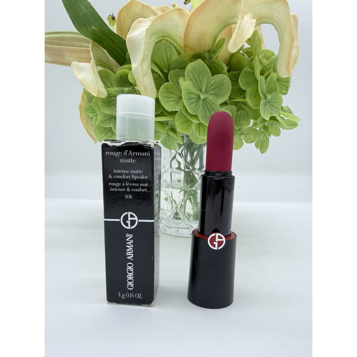 Giorgio Armani rouge d’armani Matte lipstick - 506 Maharajah 4g / .14oz
