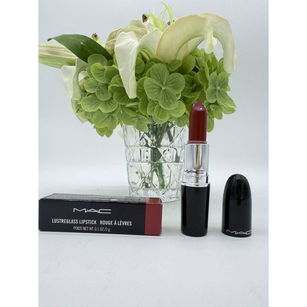 MAC Lustreglass Lipstick 562 Chili Popper 0.1oz / 3g