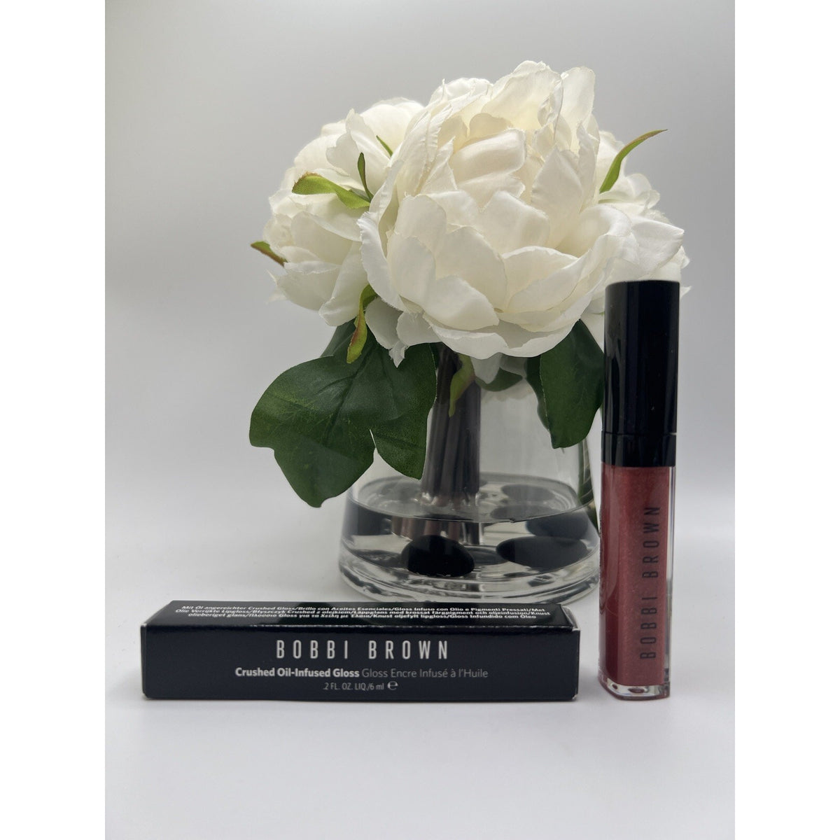 Bobbi Brown Crushed Oil Infused Lip Gloss KIR SUGAR Shimmer 6ml / .2 Oz