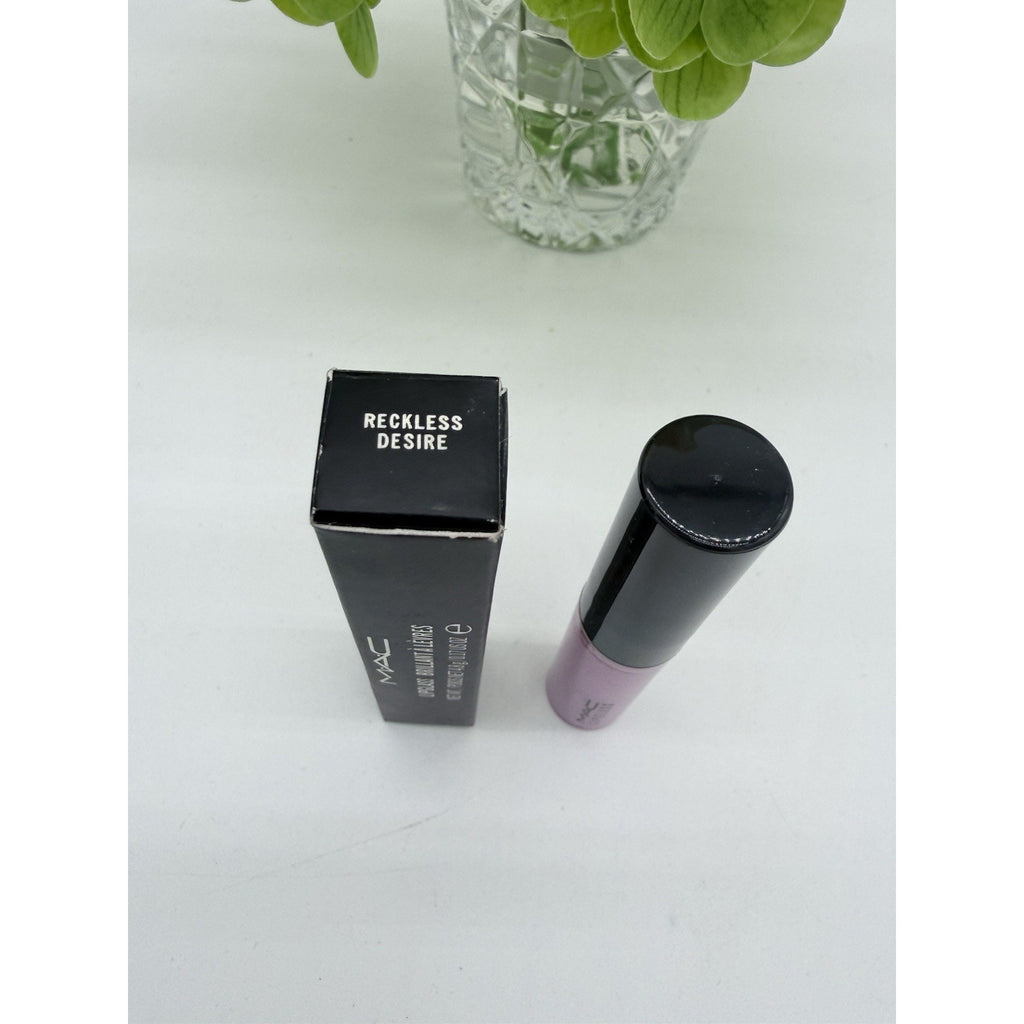 MAC Lipglass Lip Gloss Reckless Desire .17 Fl Oz. / 4.8g