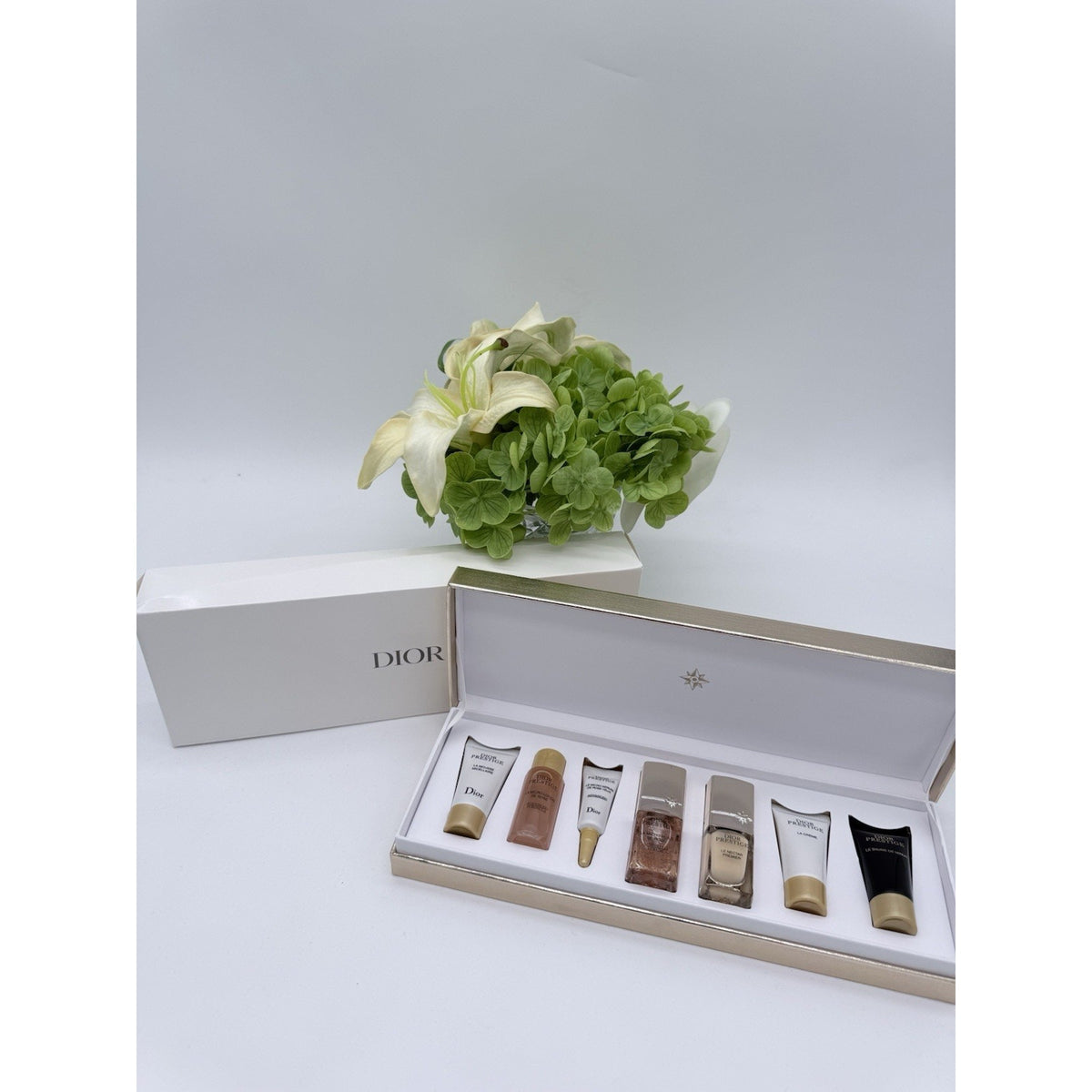 Dior Prestige Gold Piano VIP Gift Set 7pc Luxury High-End Skincare & Makeup